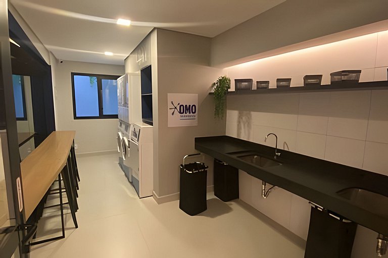 Studio Moderno Piscina Gym e Portaria 24h