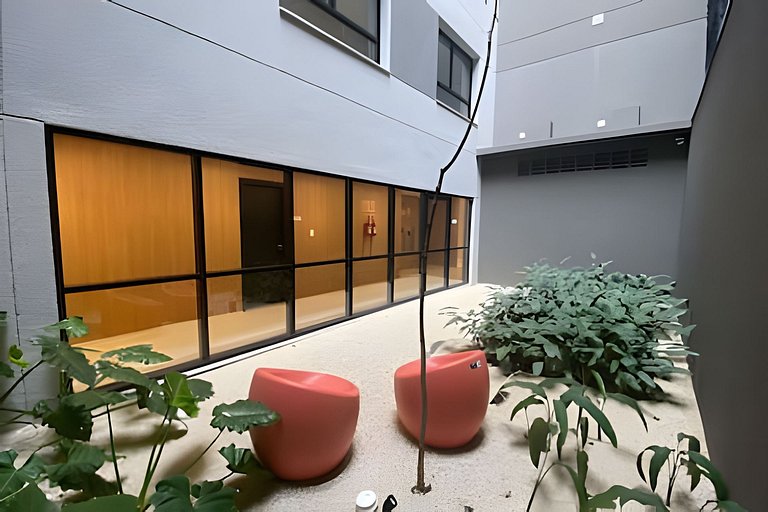 Studio Moderno Piscina Gym e Portaria 24h