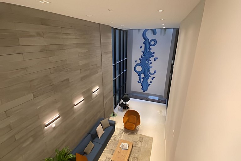 Studio Moderno Piscina Gym e Portaria 24h