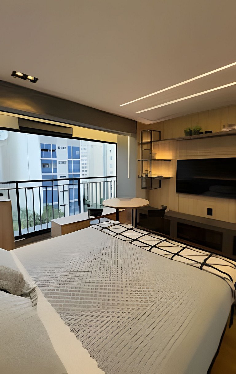 Flat sofisticado /Piscina /Academia / Portaria 24h