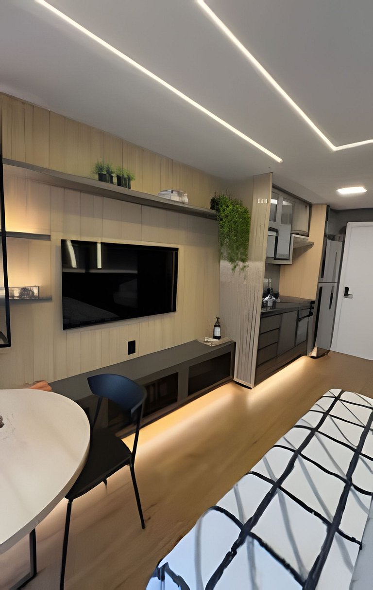 Flat sofisticado /Piscina /Academia / Portaria 24h