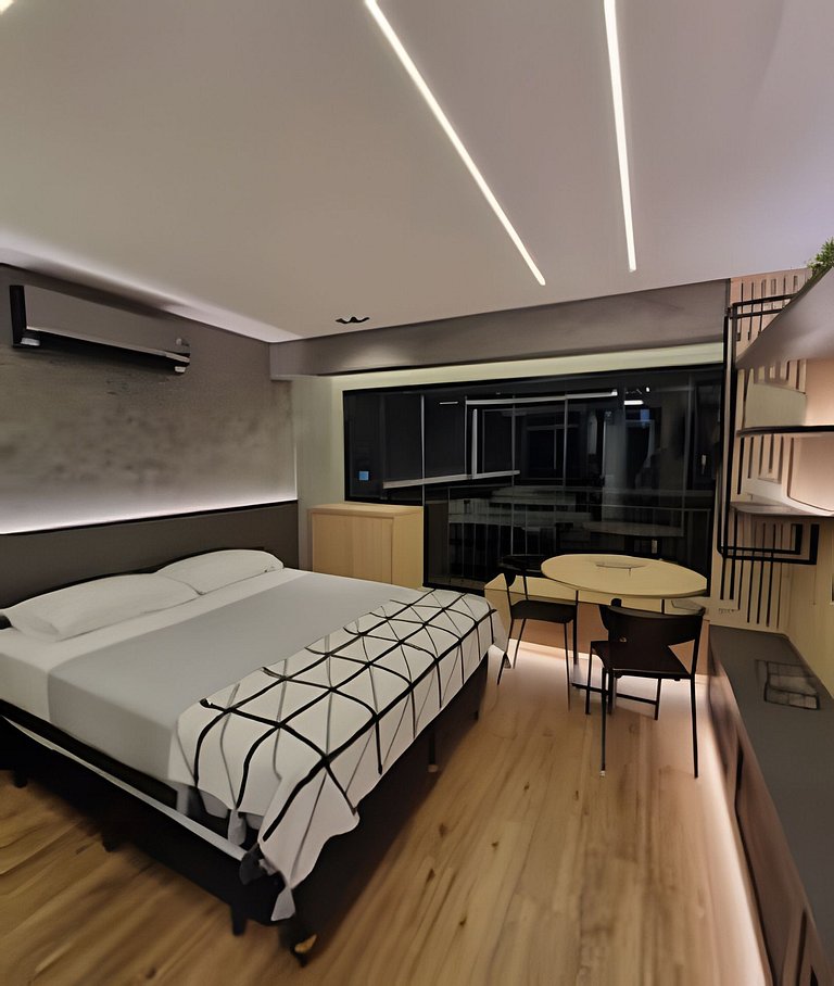 Flat sofisticado /Piscina /Academia / Portaria 24h