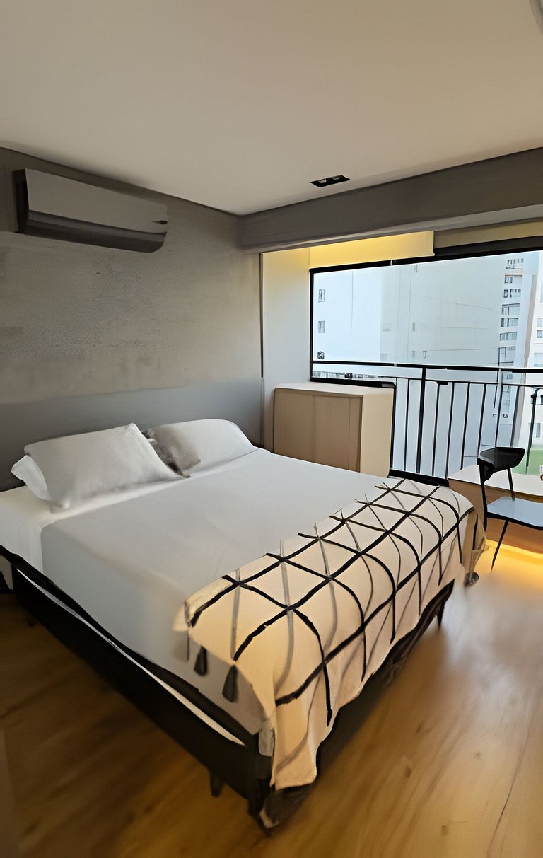 Flat sofisticado /Piscina /Academia / Portaria 24h