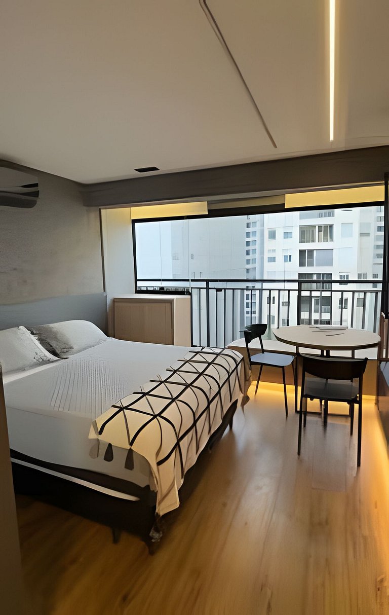 Flat sofisticado /Piscina /Academia / Portaria 24h