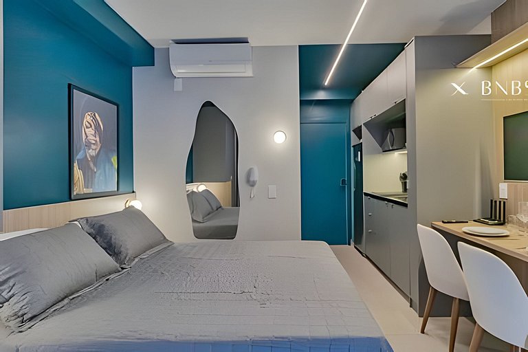 706 Piscina/conforto | Prox ao metrô Santa Cecilia