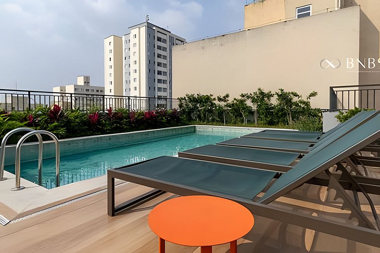 706 Piscina/conforto | Prox ao metrô Santa Cecilia