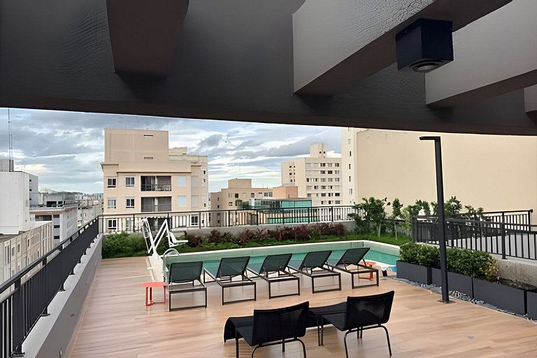706 Piscina/conforto | Prox ao metrô Santa Cecilia