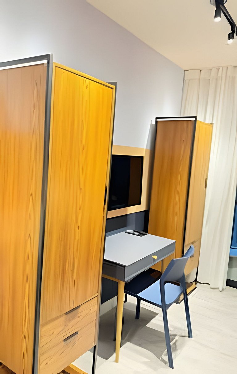 306 Flat charmoso em Higienópolis, prx da Sta Casa