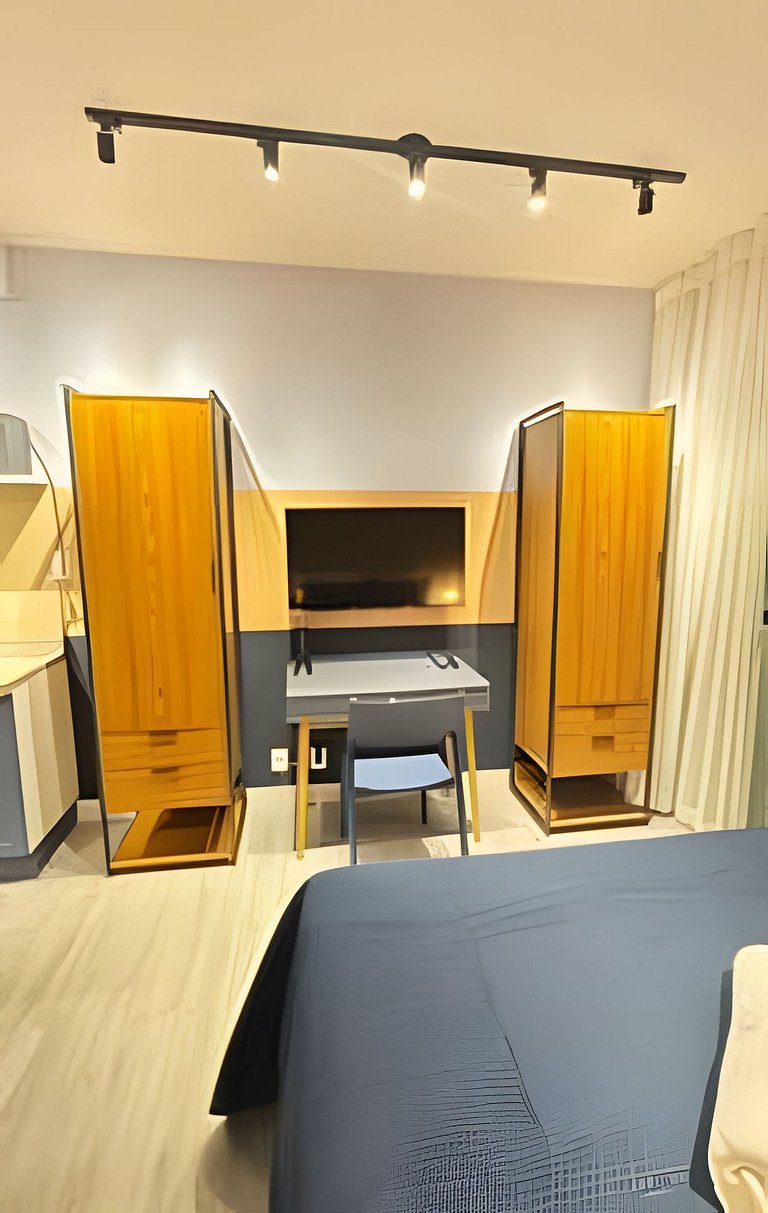 306 Flat charmoso em Higienópolis, prx da Sta Casa