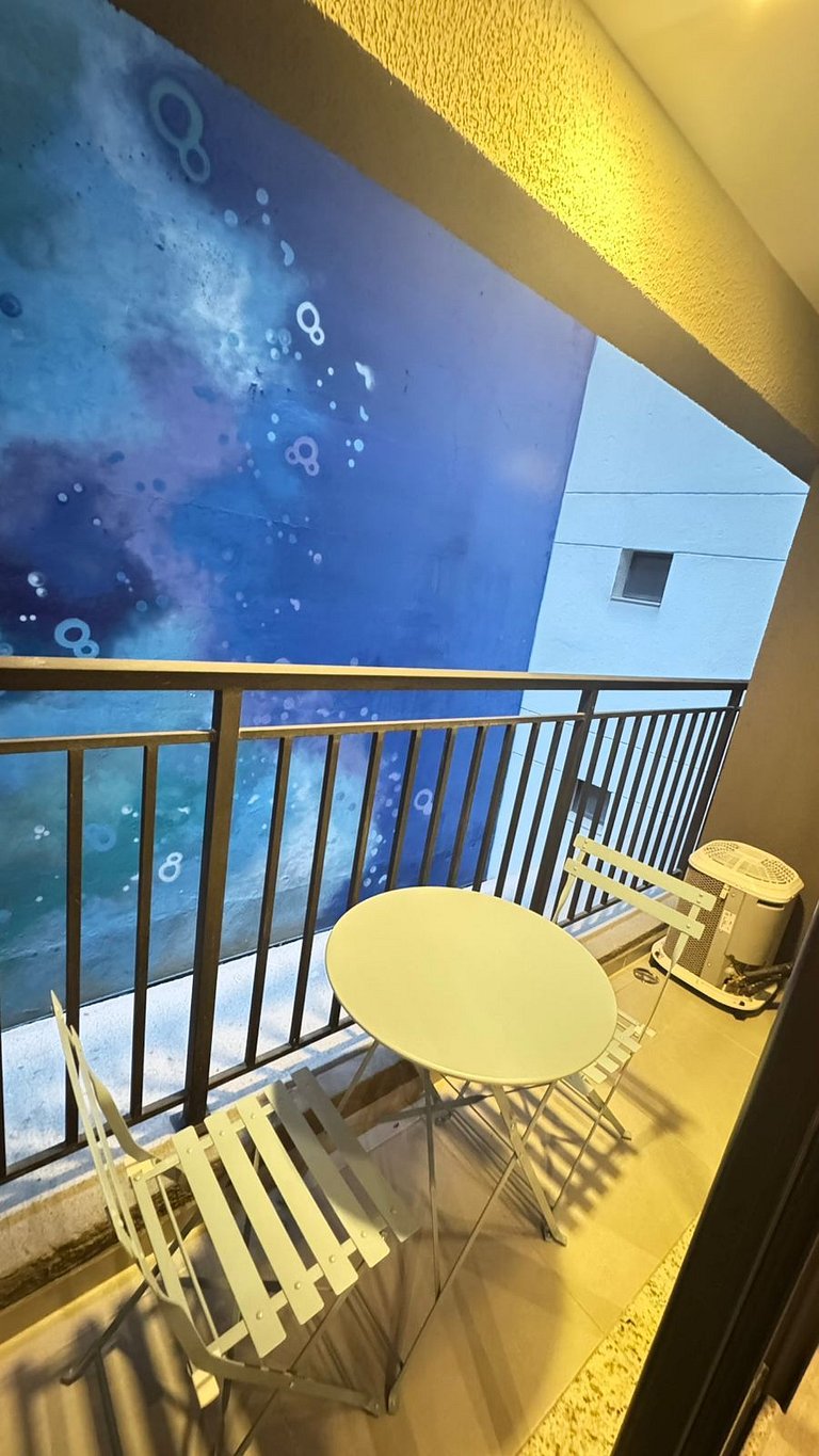 306 Flat charmoso em Higienópolis, prx da Sta Casa