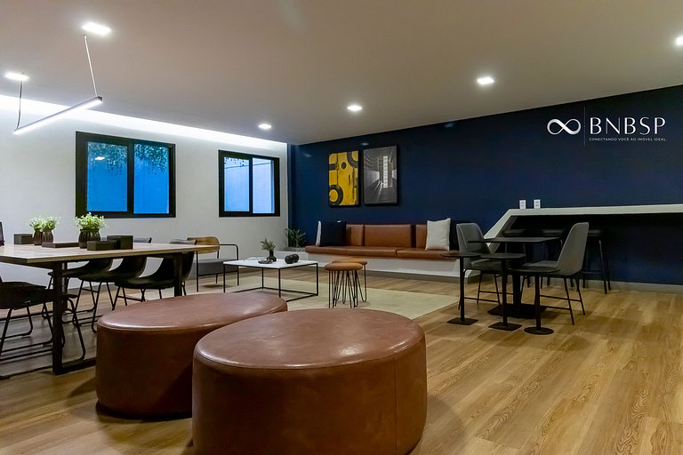 306 Flat charmoso em Higienópolis, prx da Sta Casa