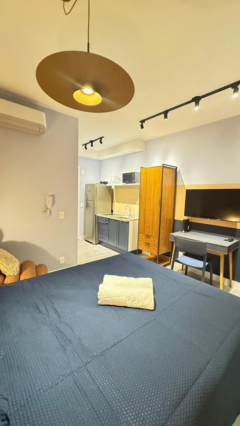 306 Flat charmoso em Higienópolis, prx da Sta Casa