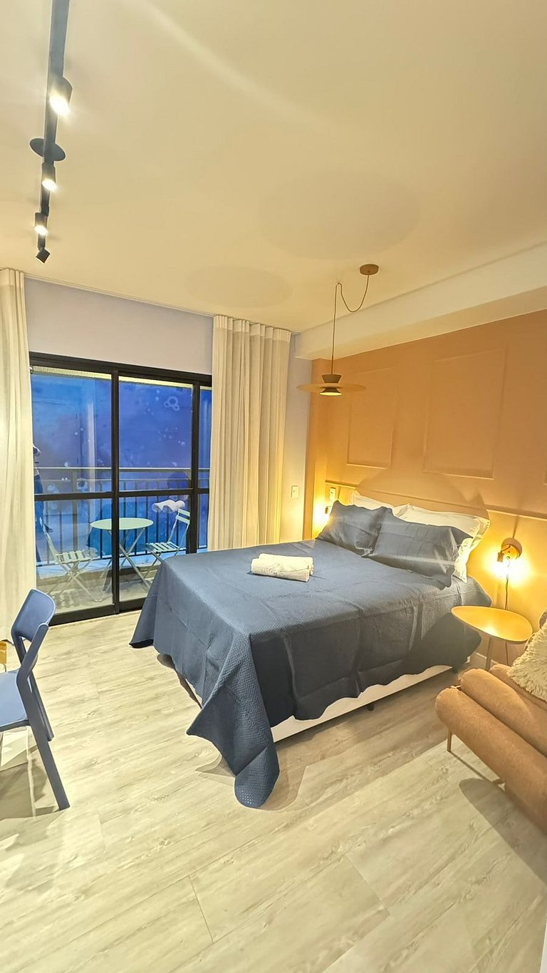 306 Flat charmoso em Higienópolis, prx da Sta Casa