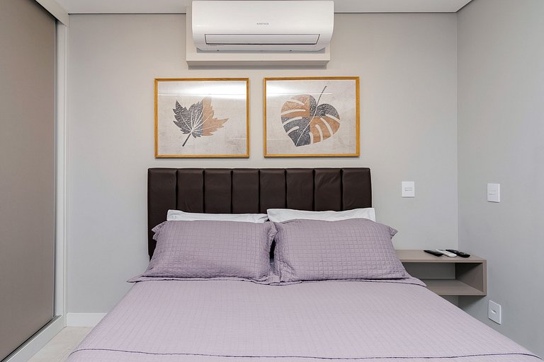 Studio Moderno Piscina Gym e Portaria 24h