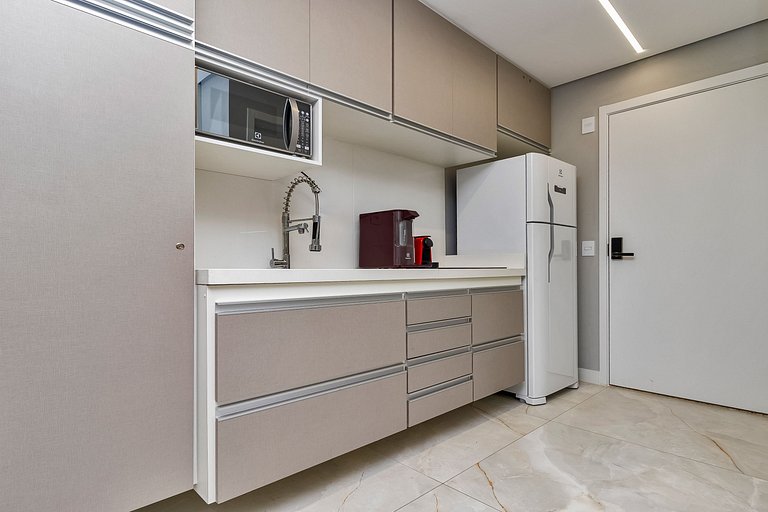 Studio Moderno Piscina Gym e Portaria 24h