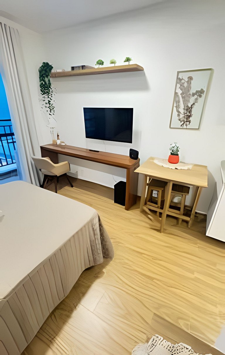 Studio 207 aconchegante prox metrô Santa Cecilia