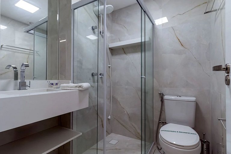 Studio Moderno Piscina Gym e Portaria 24h