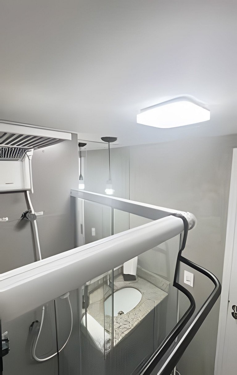 403 - Studio novo, iluminado e super aconchegante
