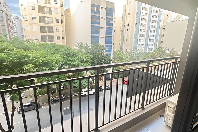 403 - Studio novo, iluminado e super aconchegante