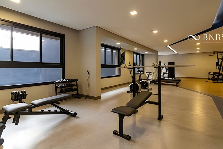 403 - Studio novo, iluminado e super aconchegante