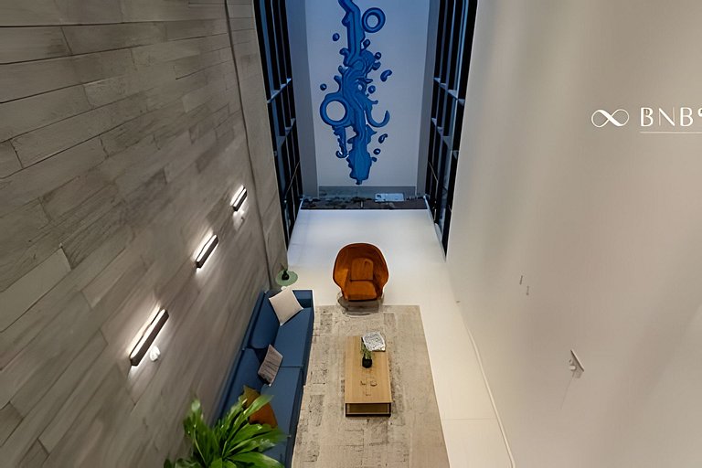 403 - Studio novo, iluminado e super aconchegante